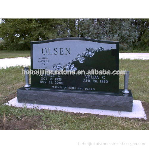 double heart shaped headstone tombstone stones